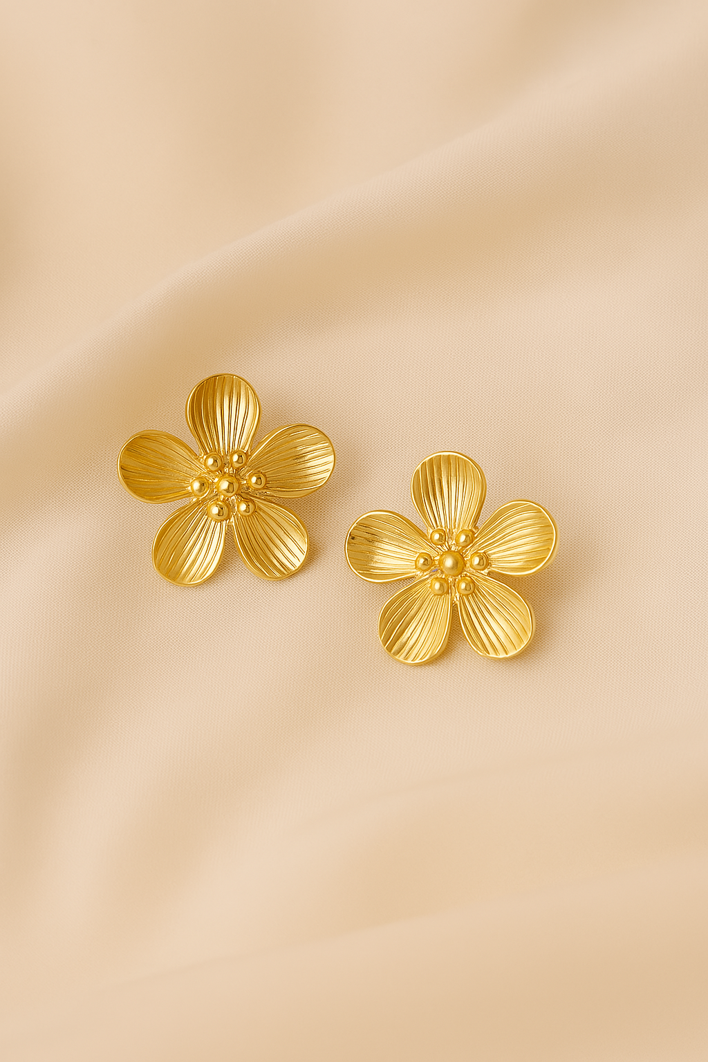 Golden Bloom Studs