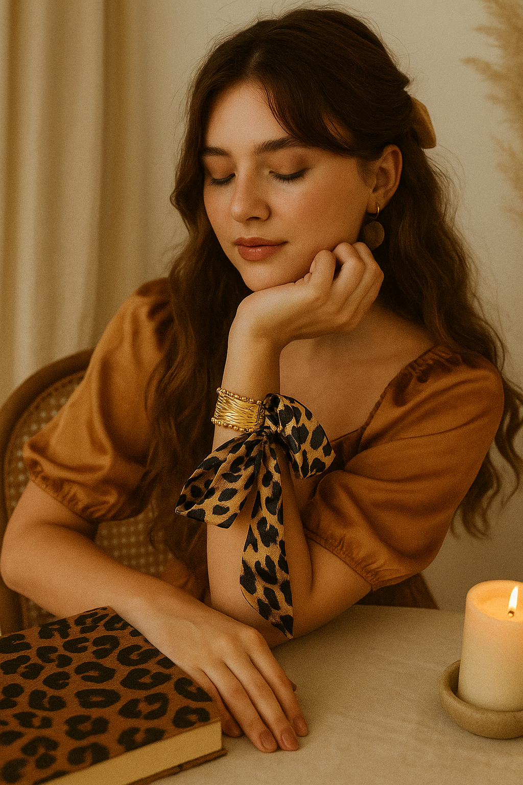 Wild Muse Cuff – Where gold meets untamed elegance