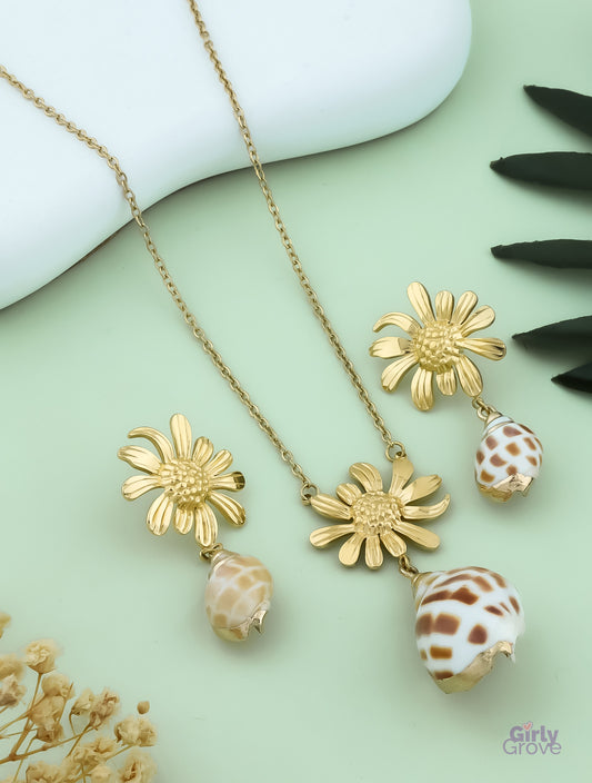 Ocean Bloom Premium Statement Combo Set