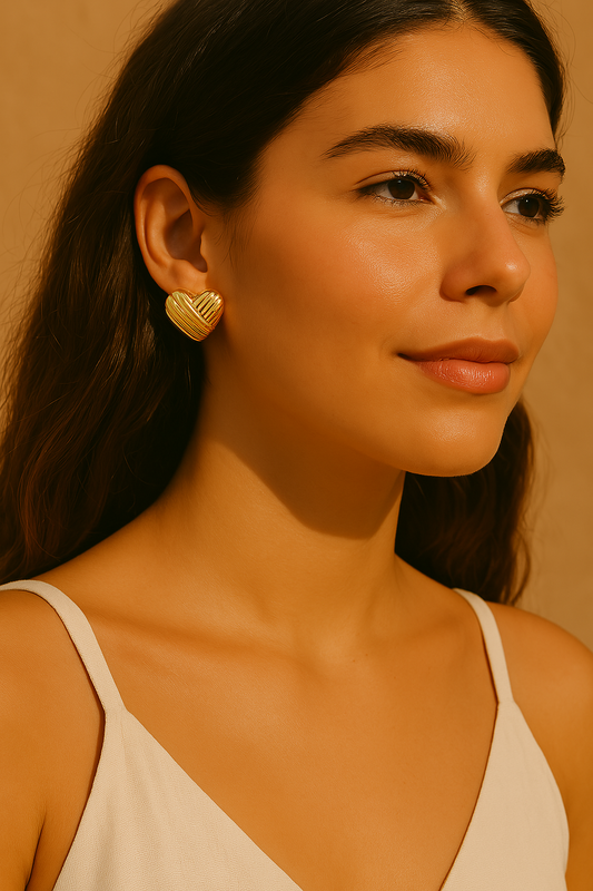 Golden Crush Studs