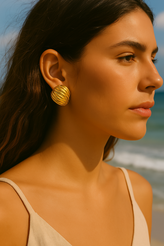 Shell Luxe Studs