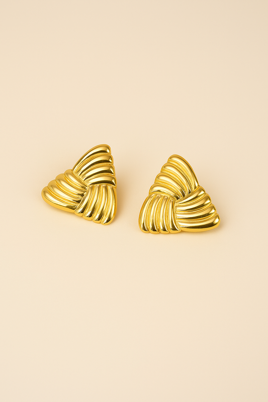 Trinity Twist Studs