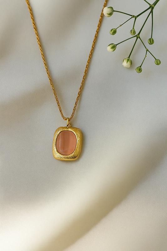 Golden Blush Pendant