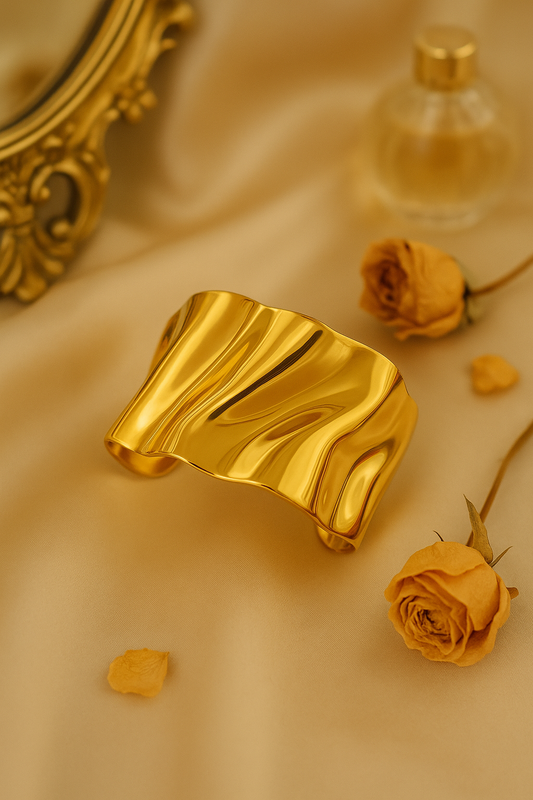 Molten Luxe Cuff – Sculpted to Stand Out