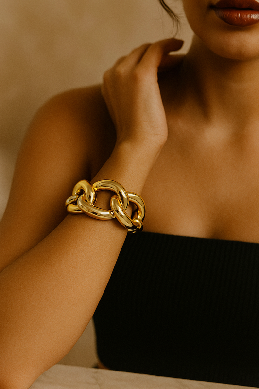 The Bold Link Cuff – Chain Up Your Style