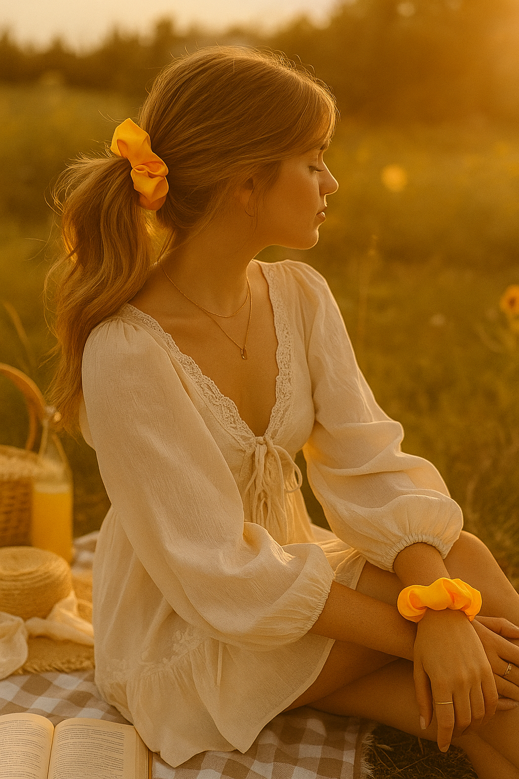 Fluffy Marigold Glow