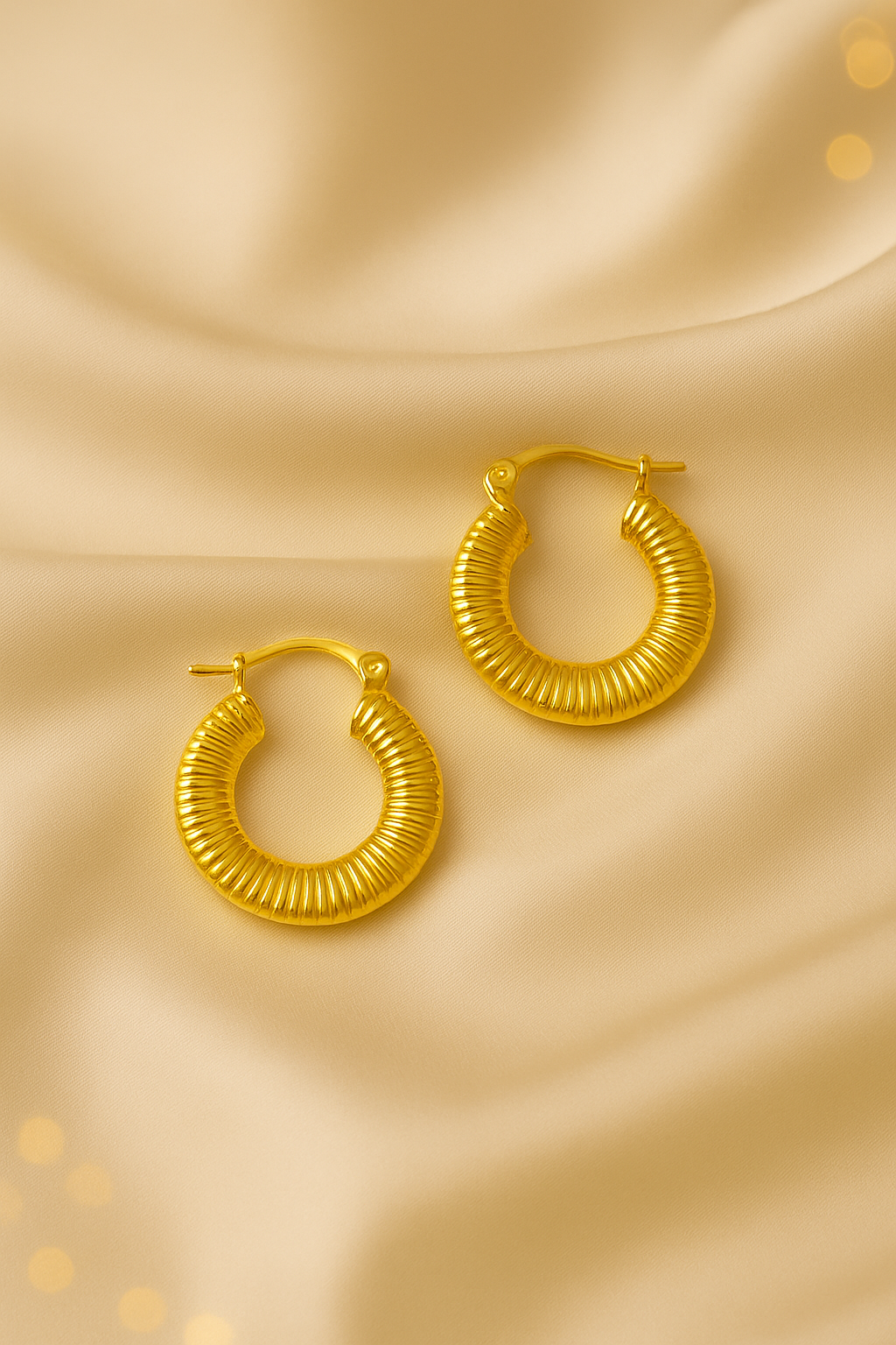 Retro Gold Rush Hoops