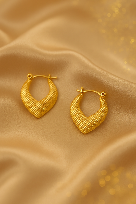 Vibe Check: Textured Luxe Hoops