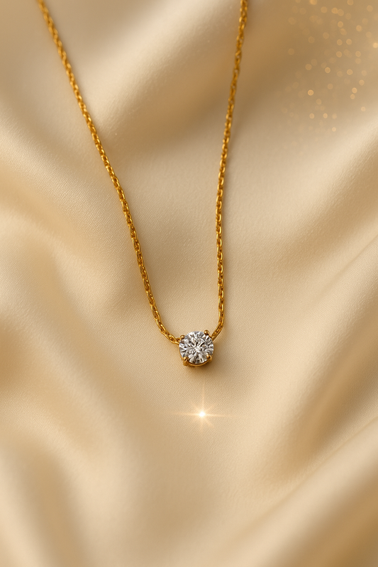 Eterna Glow Solitaire Pendant