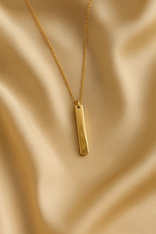 The Sleek Bar Necklace – Minimal Look, Max Impact