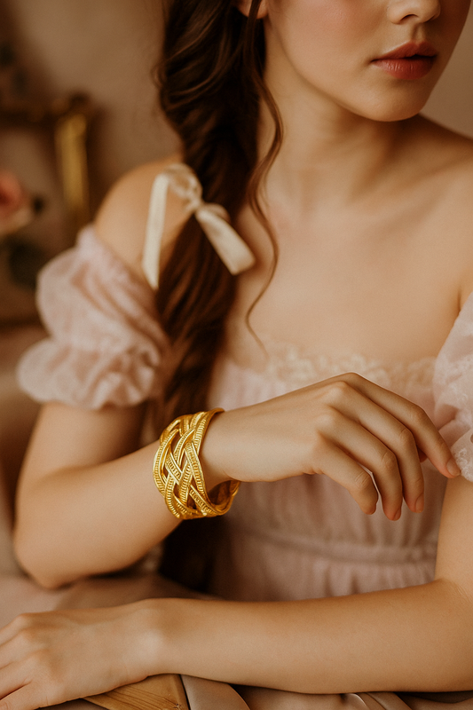 Braided Luxe Open Cuff