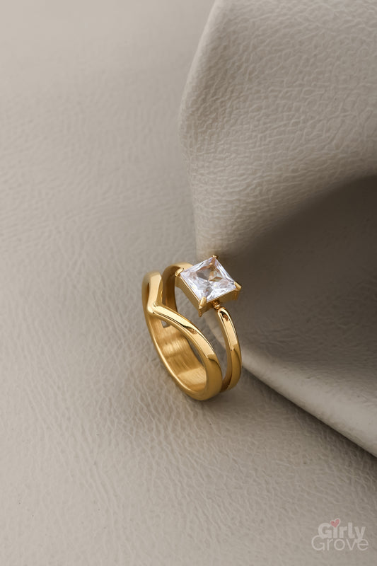 Golden Glow Ring