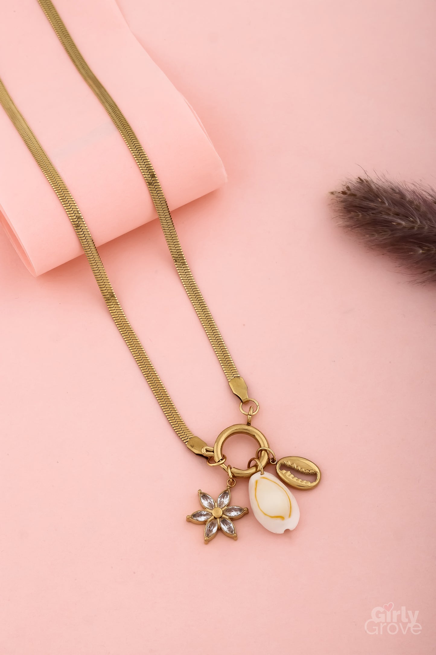 Ocean Breeze Charm Necklace – Boho Chic Vibes
