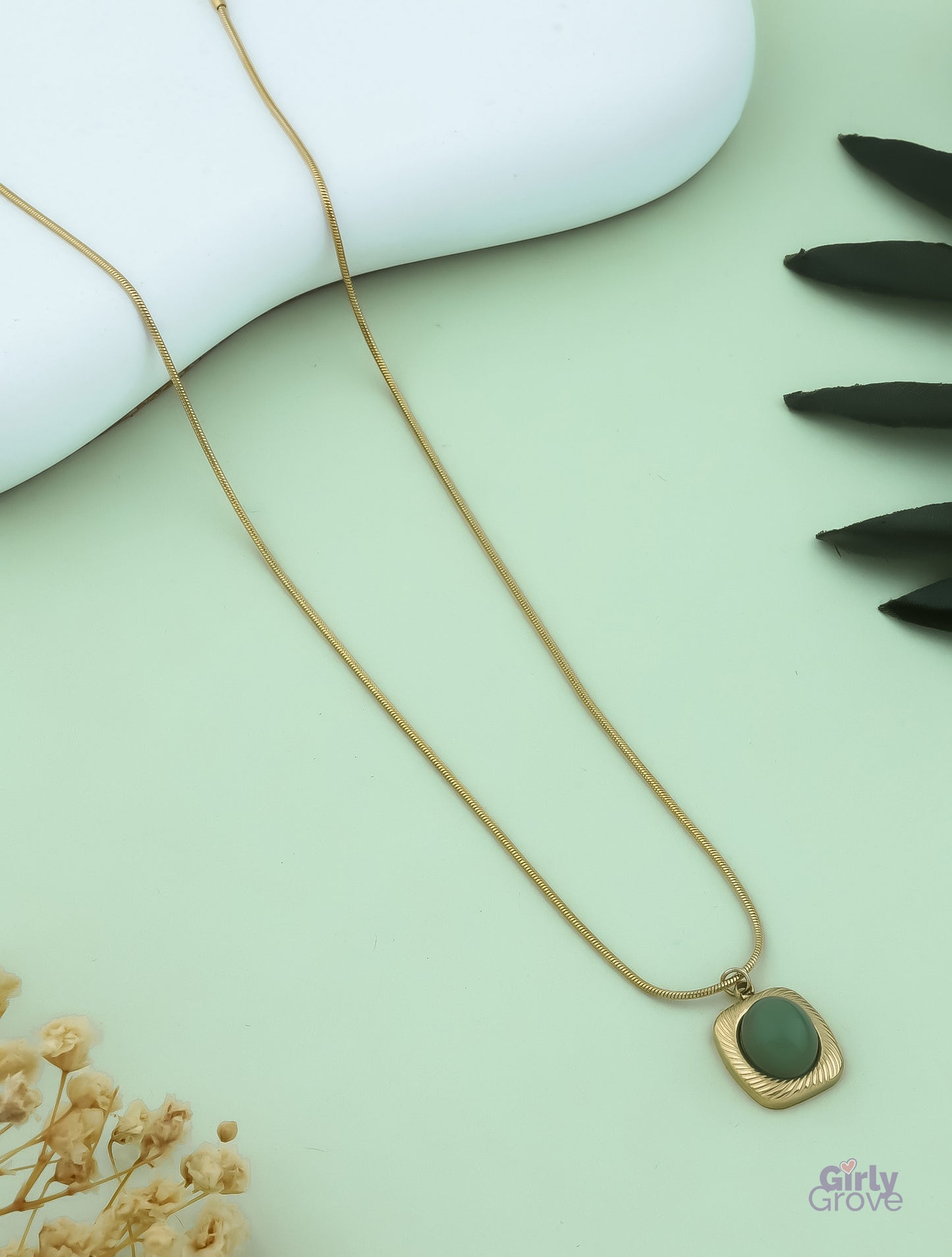 Evergreen Luxe Pendant Necklace