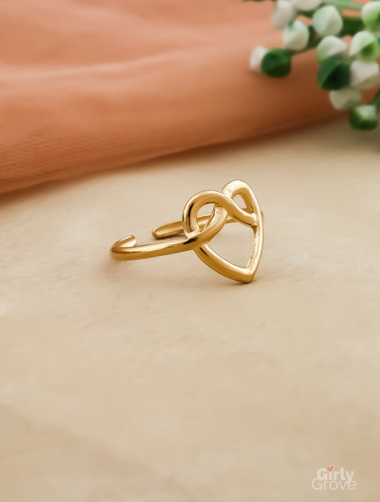 Infinite Love Adjustable Ring