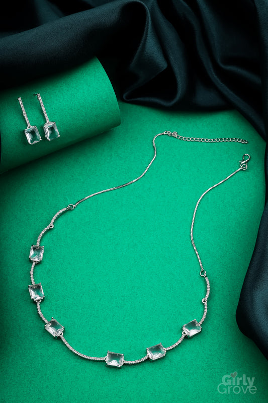 Celestial Crystal Necklace Set