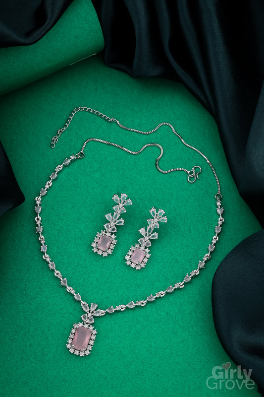 Blush Elegance Necklace Set