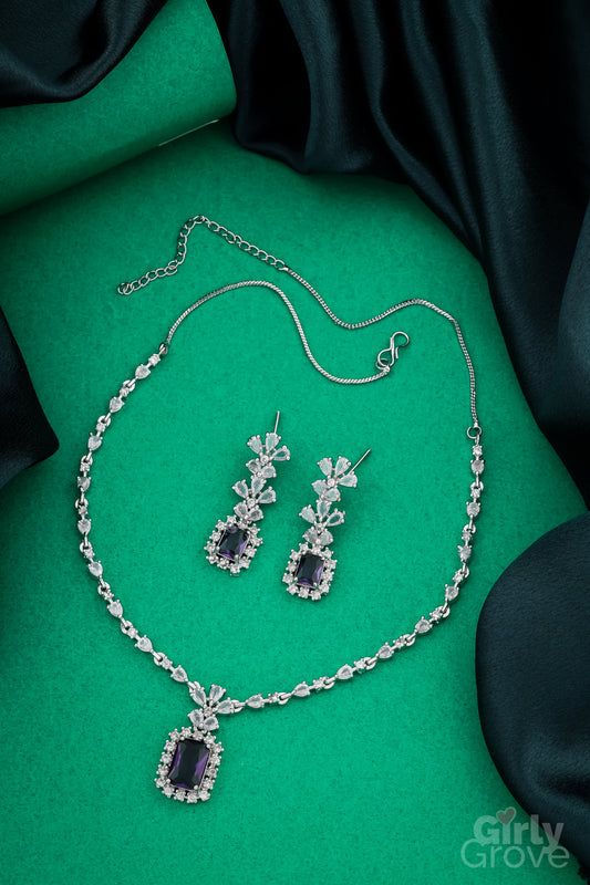 Midnight Majesty Necklace Set