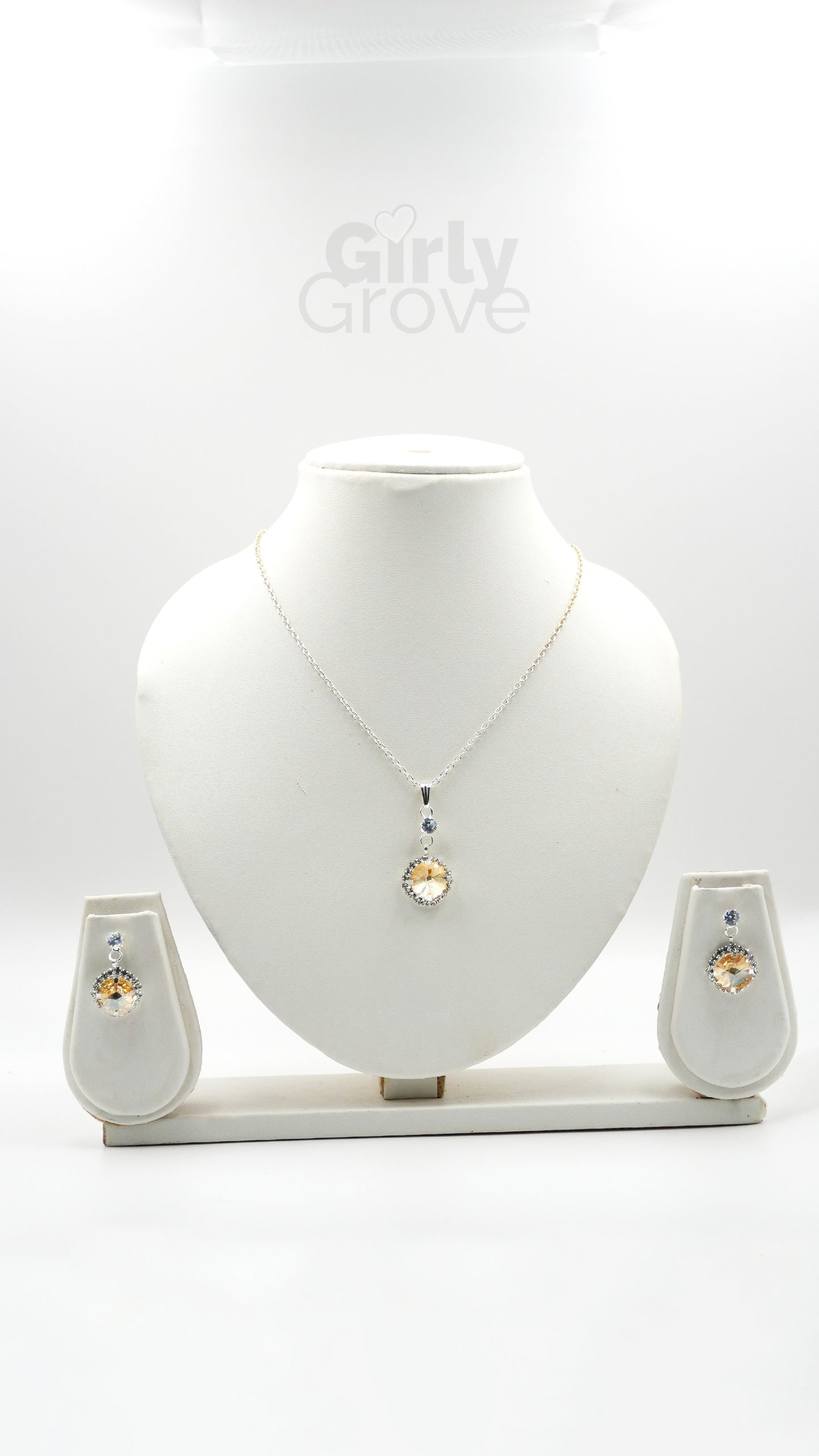 Crystal Elegance Necklace Set