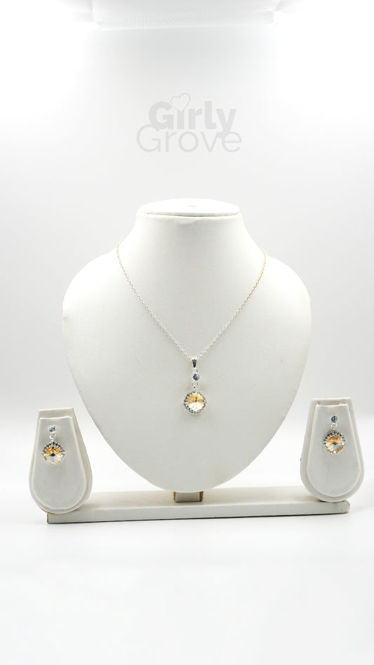 Crystal Elegance Necklace Set