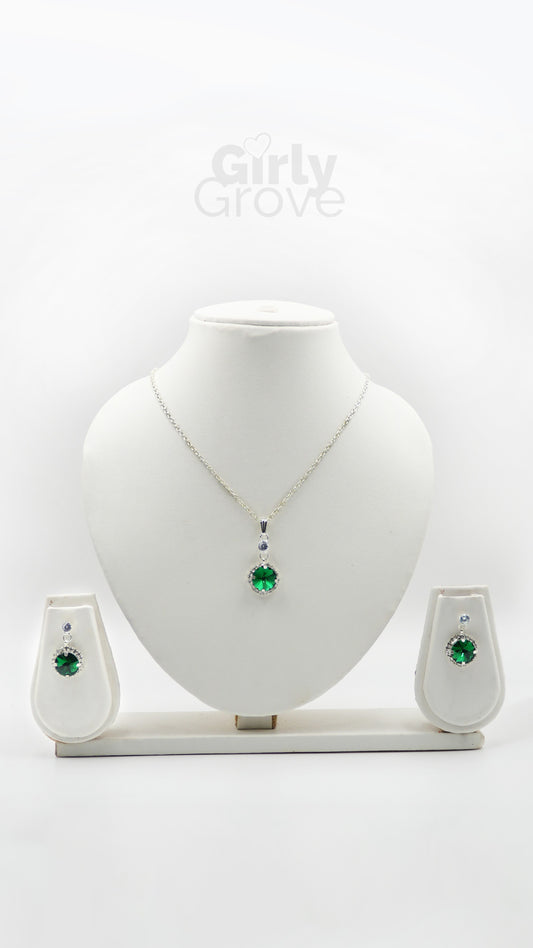Crystal Elegance Necklace Set