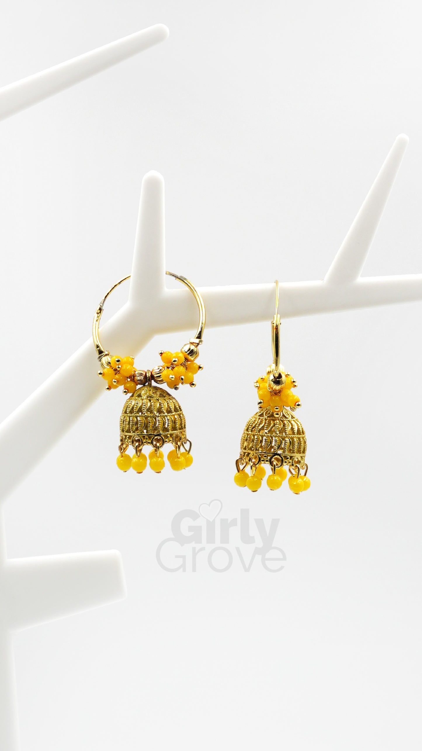Elegant Hoop Jhumkas