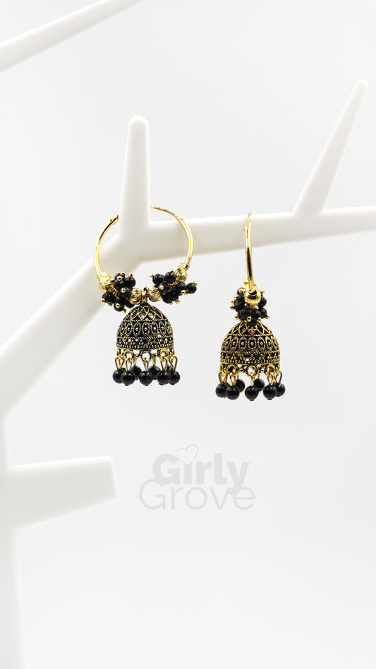 Elegant Hoop Jhumkas