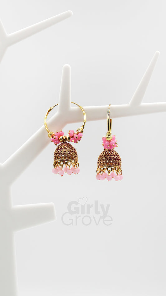 Elegant Hoop Jhumkas