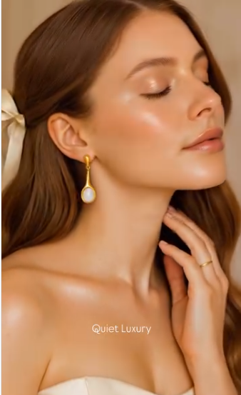 Quiet Luxury · pearl drops